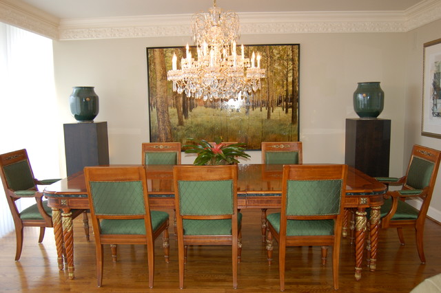 Park Place Condominium american-traditional-dining-room