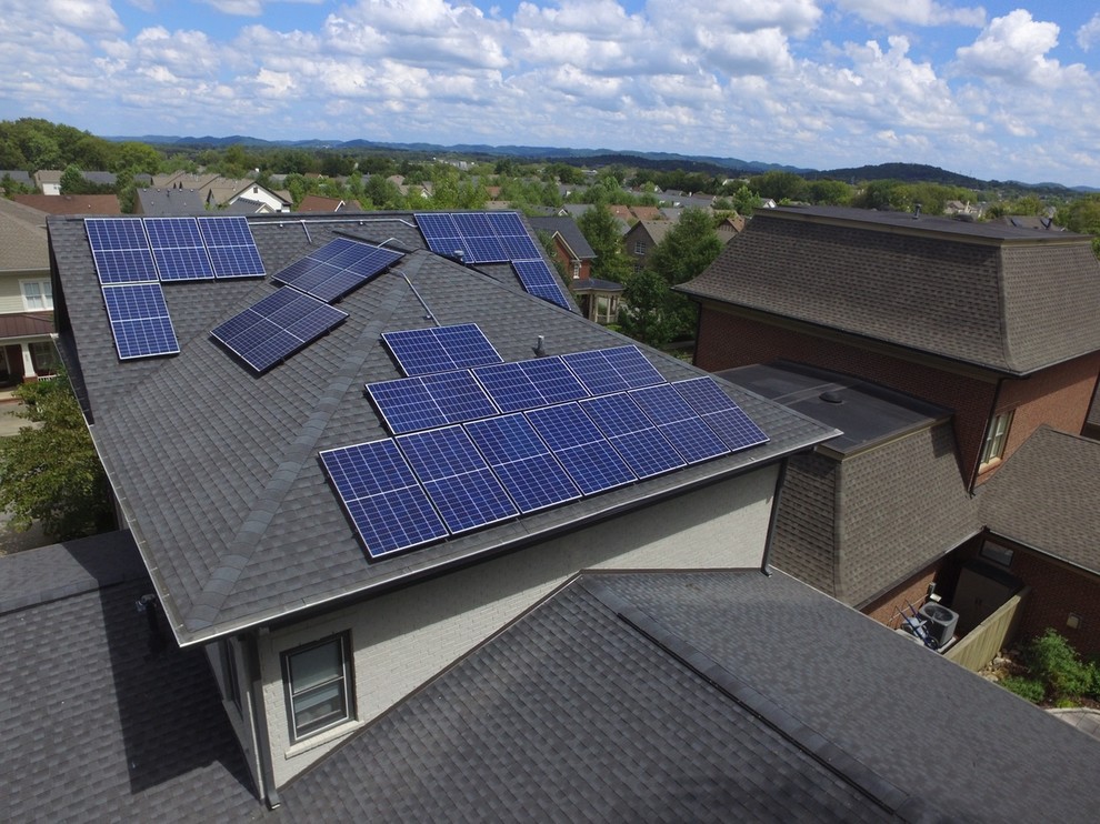 Westhaven Solar Home - Traditional - Exterior - Nashville - by ...
