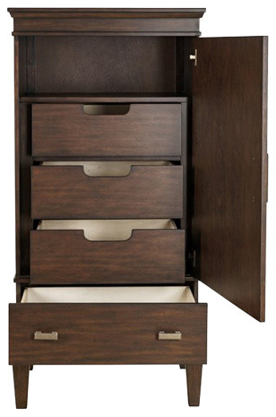 Madison Park Baxter Wood And Mdf Chest Brown Transitional Dressers By Gwg Outlet