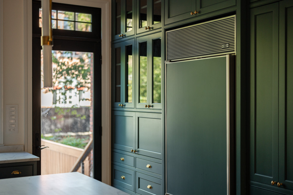 Eclectic Townhome City Scape