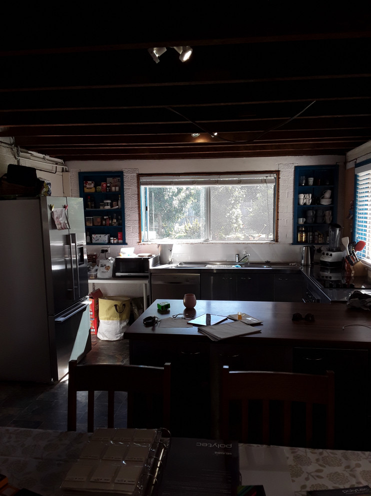 Kitchen, Laundry and storage. Kangaroo Point