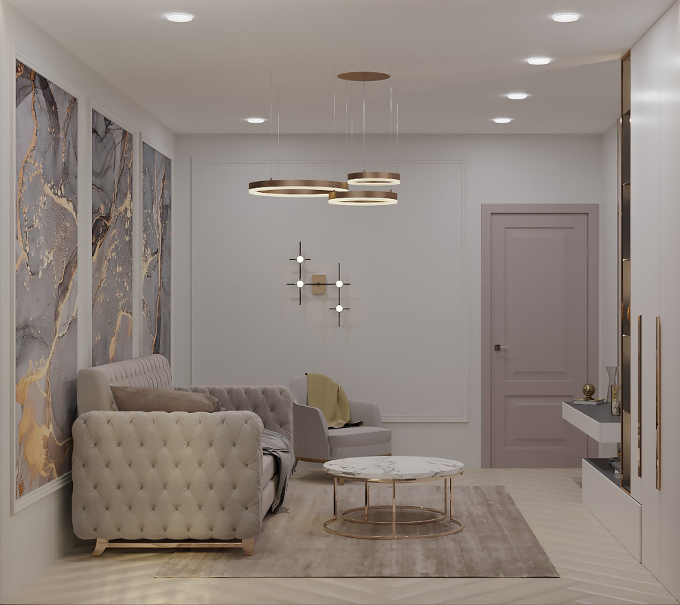 современные кухни/гостиные