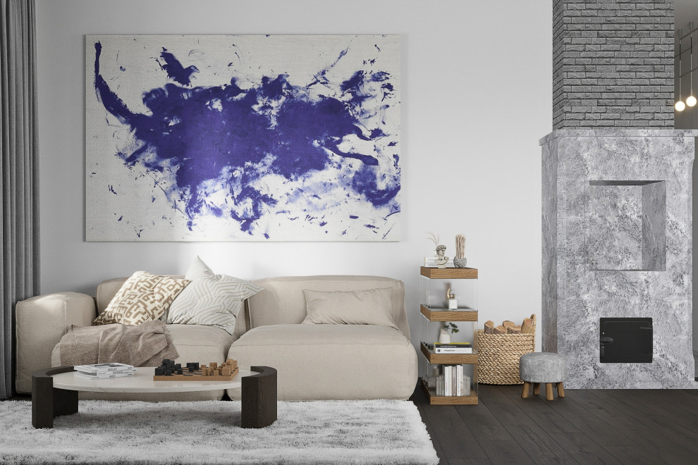 3d-визуализация гостиной