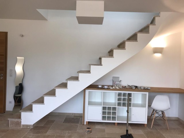 Garde corps bois trendy-trappe