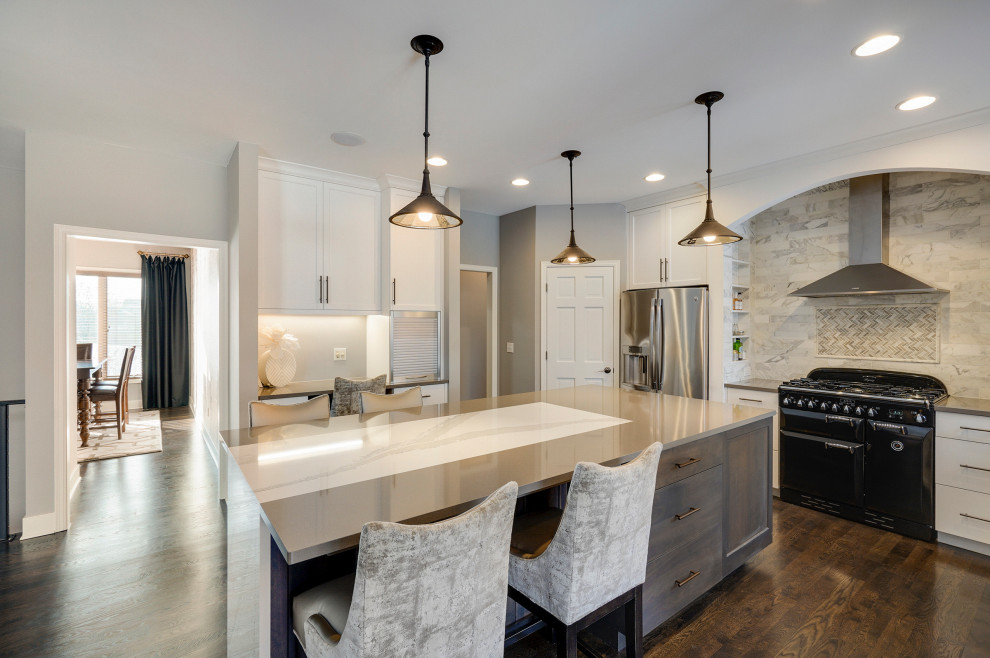 Modern Rambler Makeover - Transitional - Kitchen - Minneapolis - by ...