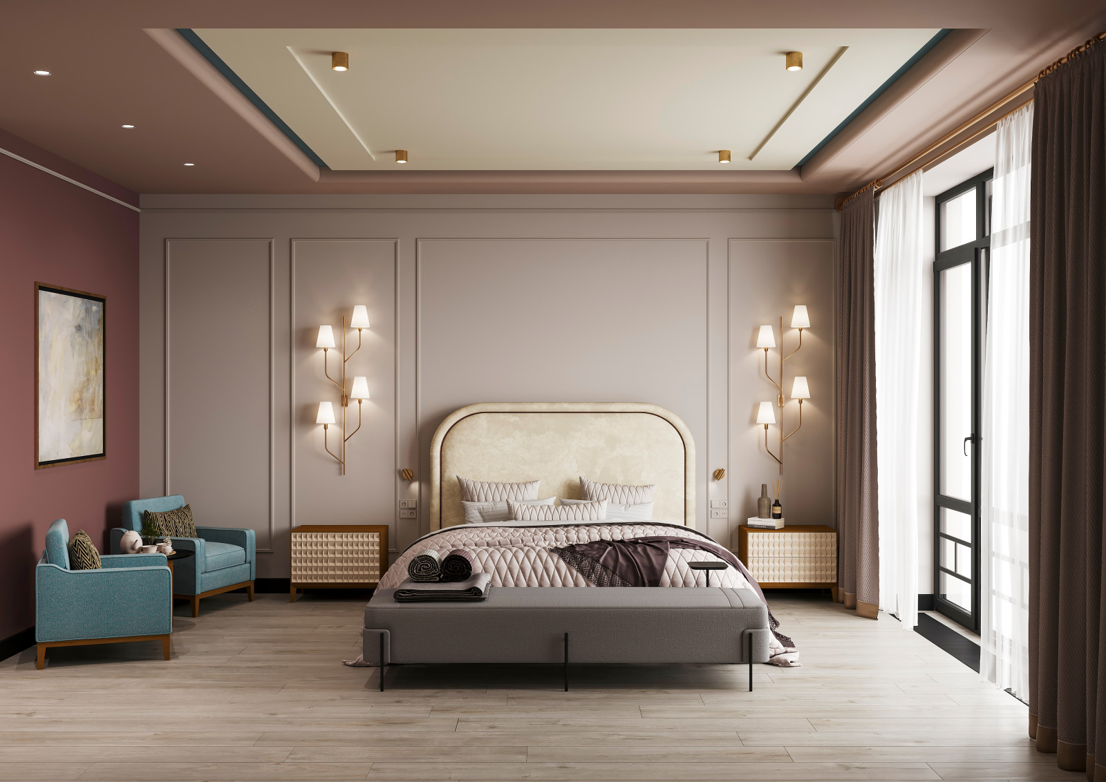 Дизайн загородного дома 400 кв.м.