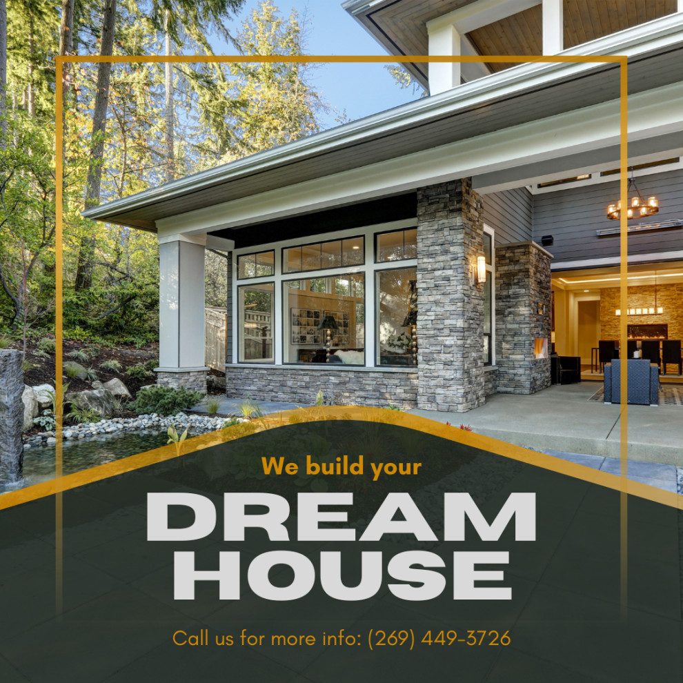 we build your dream home beautiful exterior