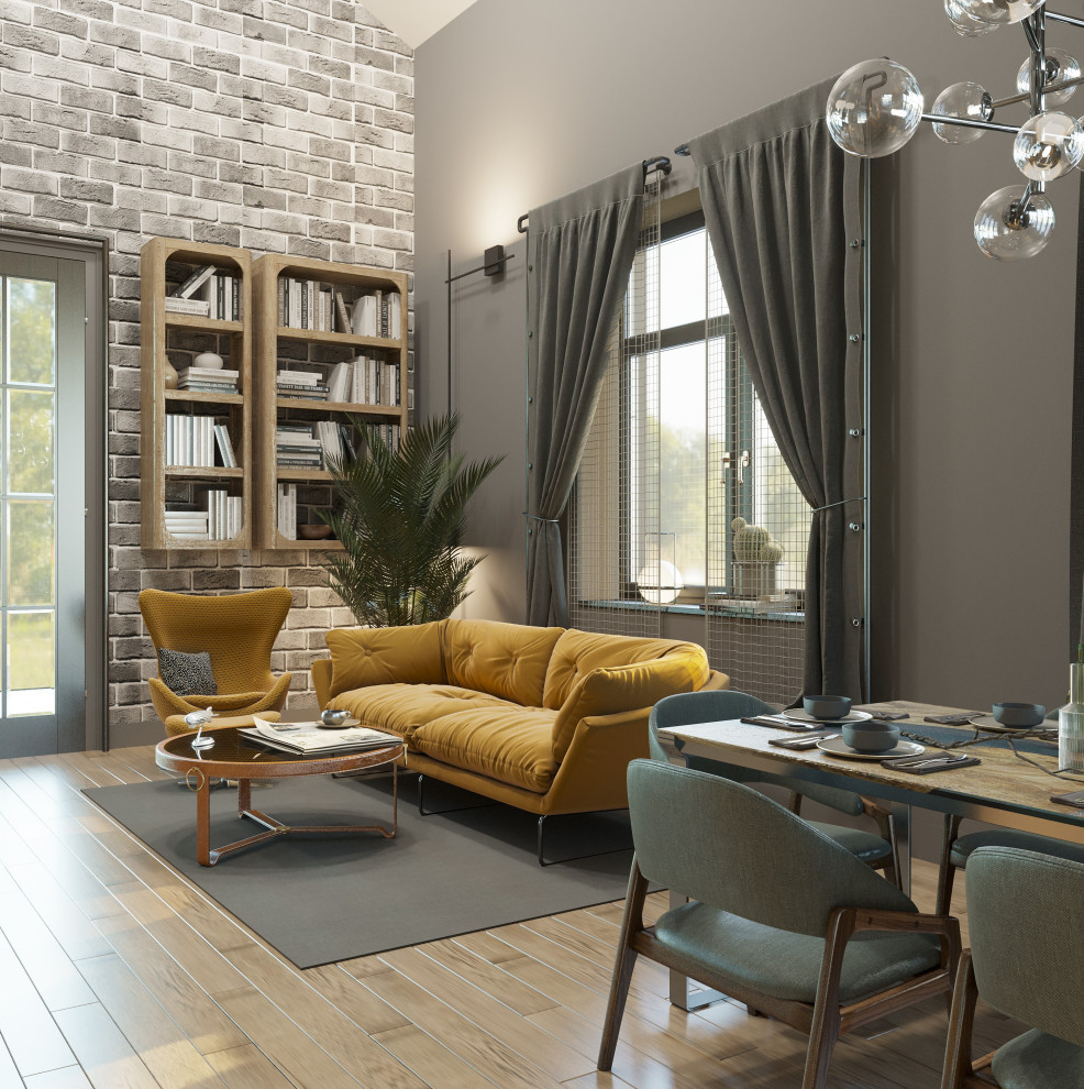 ЖК "Олимп". Гостиная.