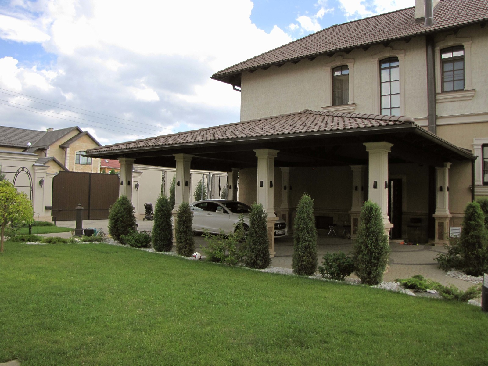 Экстерьер дома. Фасад, архитектура