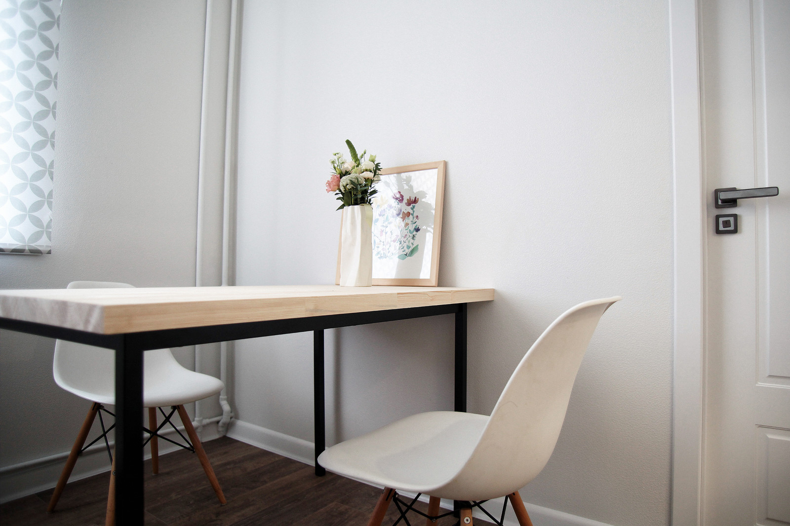 Реализованный дизайн интерьера кухни в скандинавском стиле, Воронеж