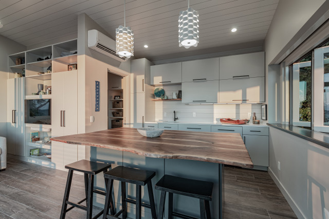 The Beach House contemporary-kitchen