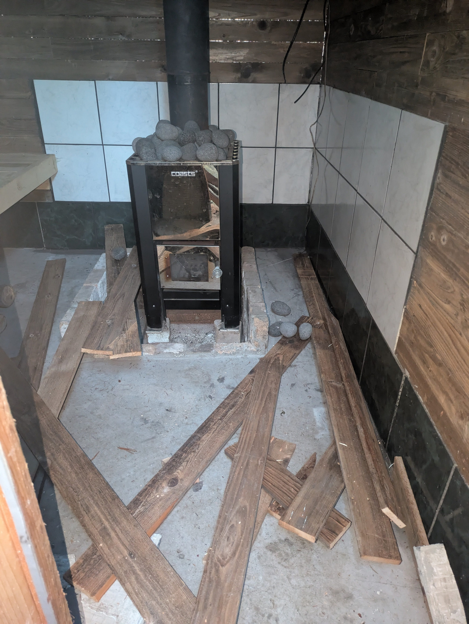 Sauna Interior Restoration