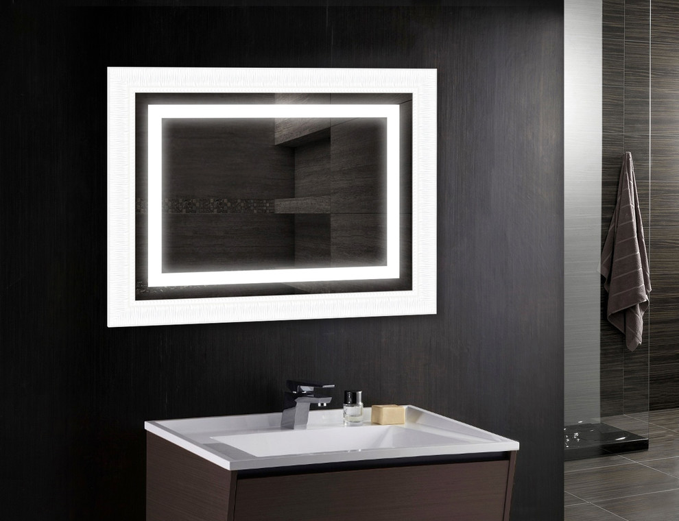 Зеркала с подсветкой в раме