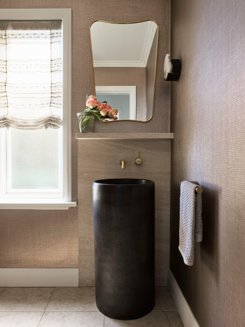 Longueville Residence contemporary-powder-room