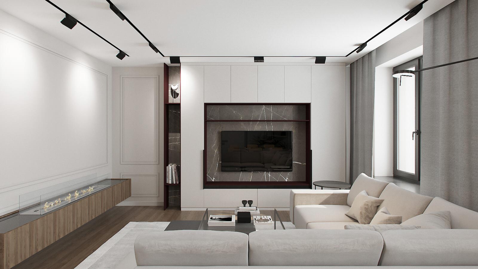 Интерьер квартиры по улице Малышева в Екатеринбурге