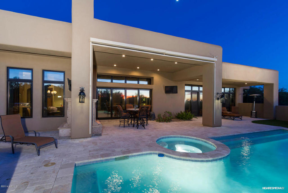Pool - transitional pool idea in Phoenix