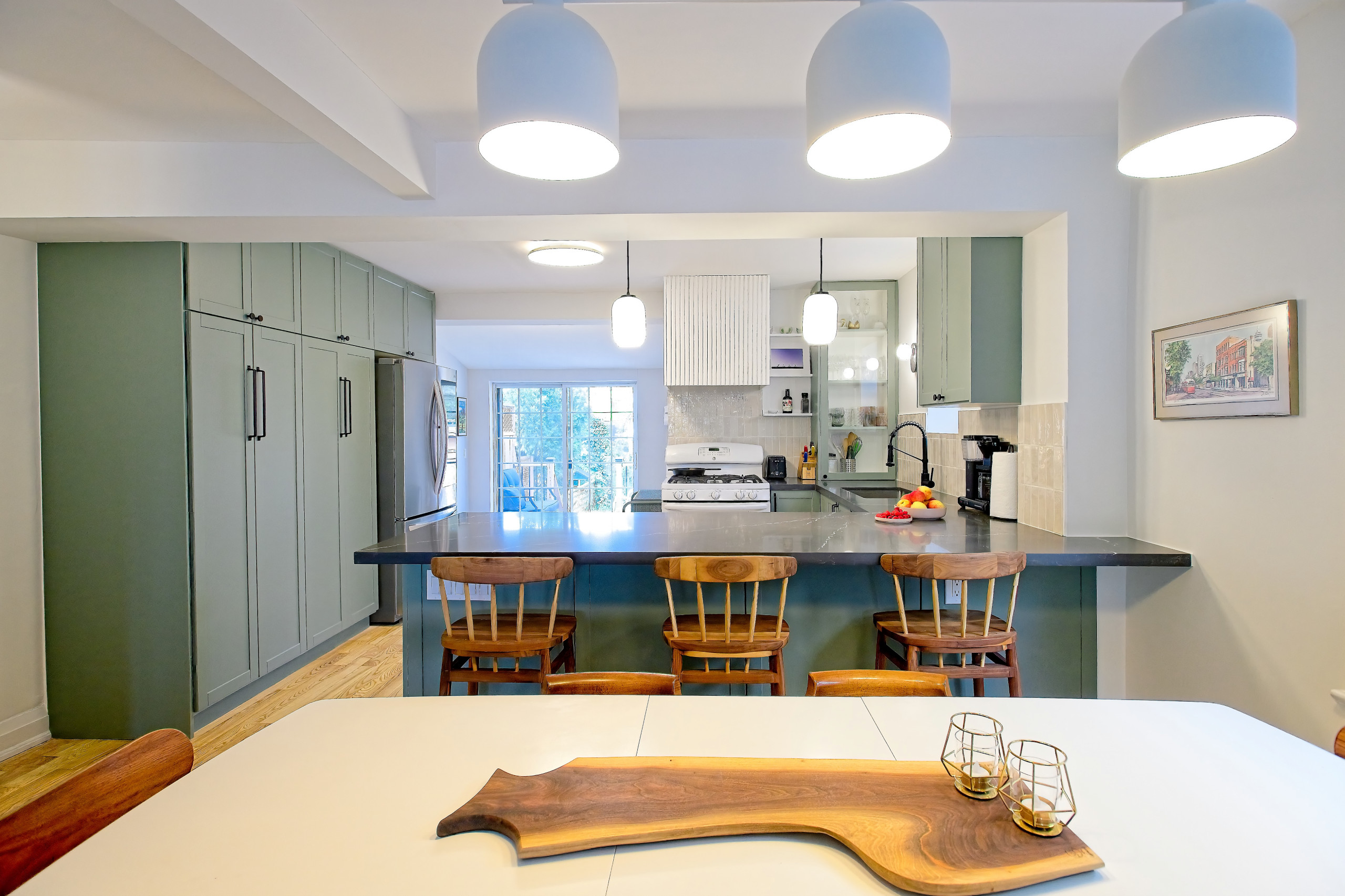 The Perfect Green Kitchen