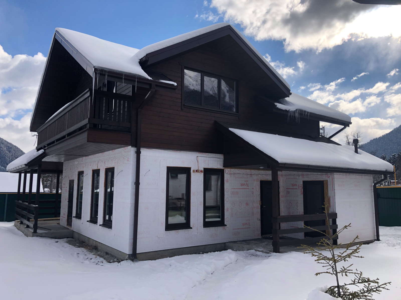 Шале в австрийском стиле в Архызе