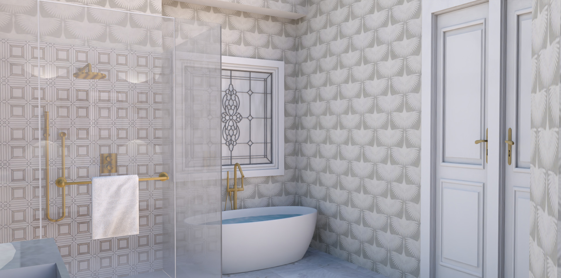 Glamorous Bath