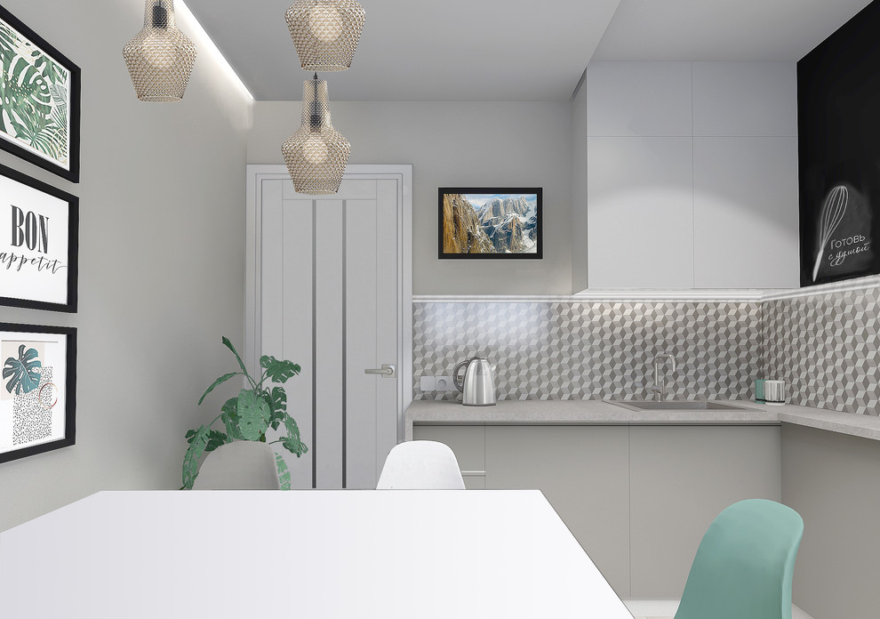 Проект квартиры в современном стиле "Территория детства"