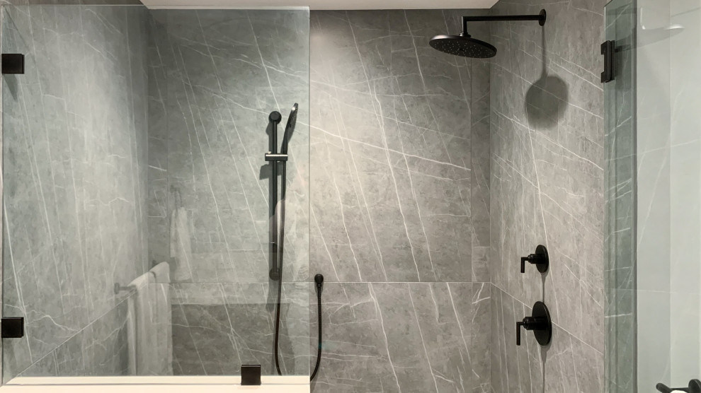 Transitional with a Twist Bathroom Remodel