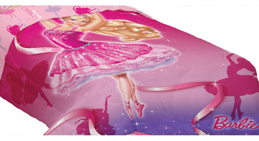 Barbie Ballet Twin Comforter Ballerina Dancing Bedding