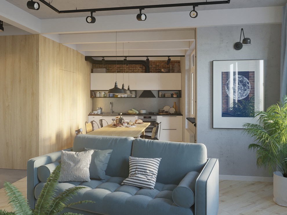 Однокомнатная квартира-студия