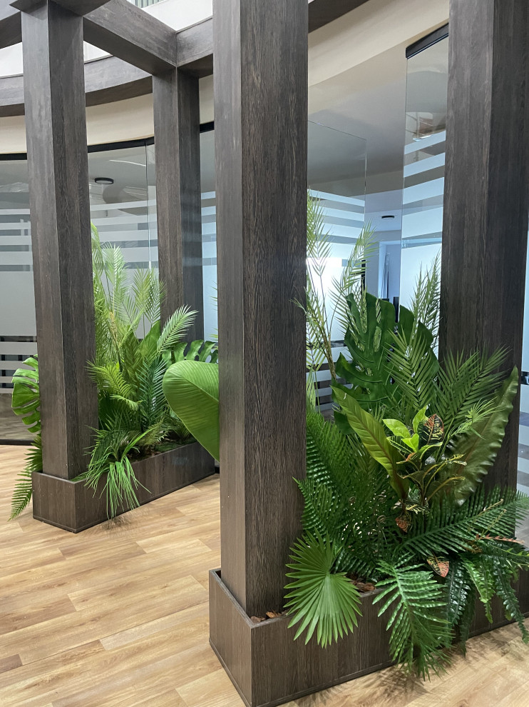 Чайка Плаза - внутреннее озеленение