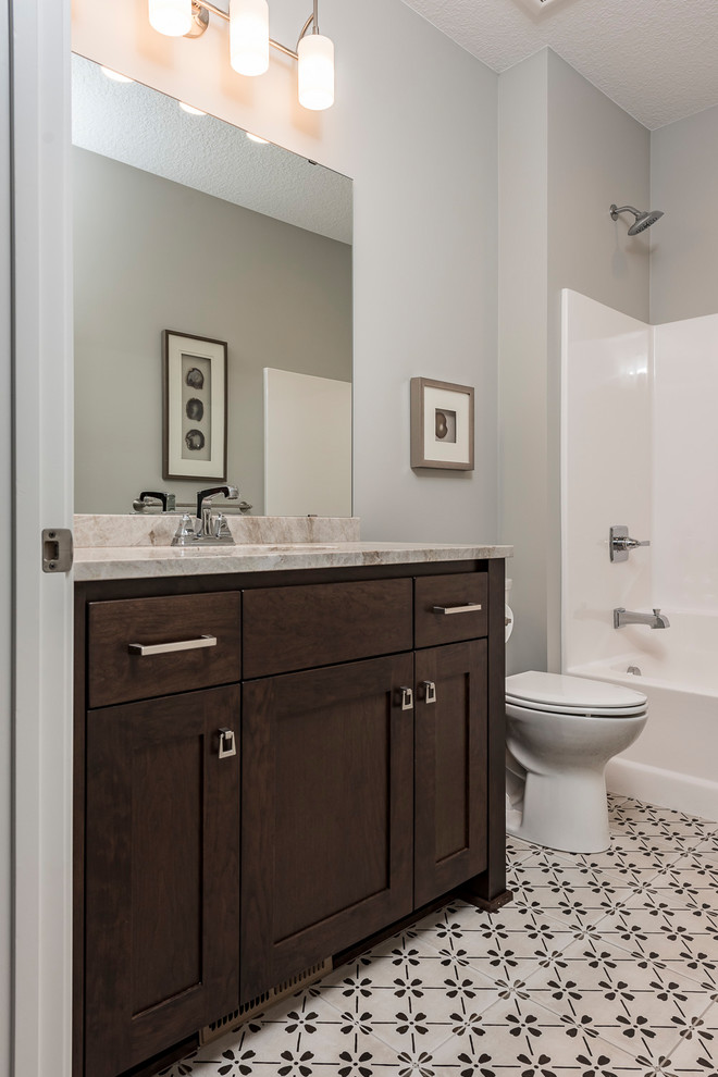 Bathroom - transitional master bathroom idea in Minneapolis