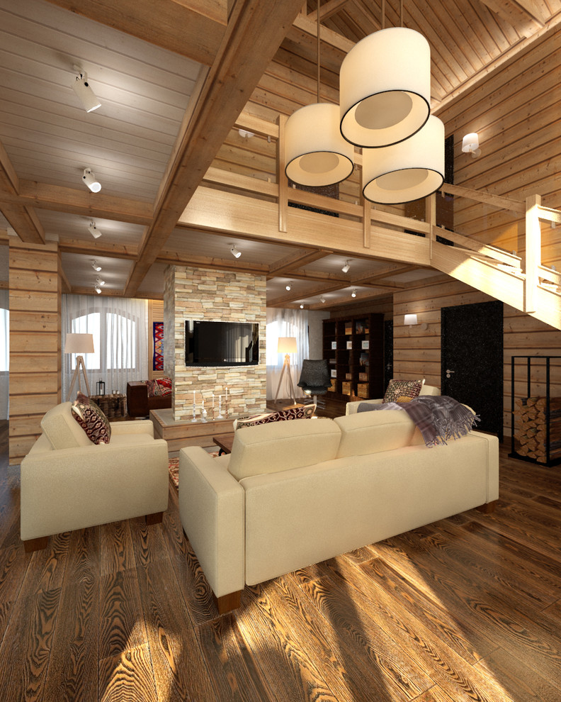 Проект загородного дома в стиле Шале