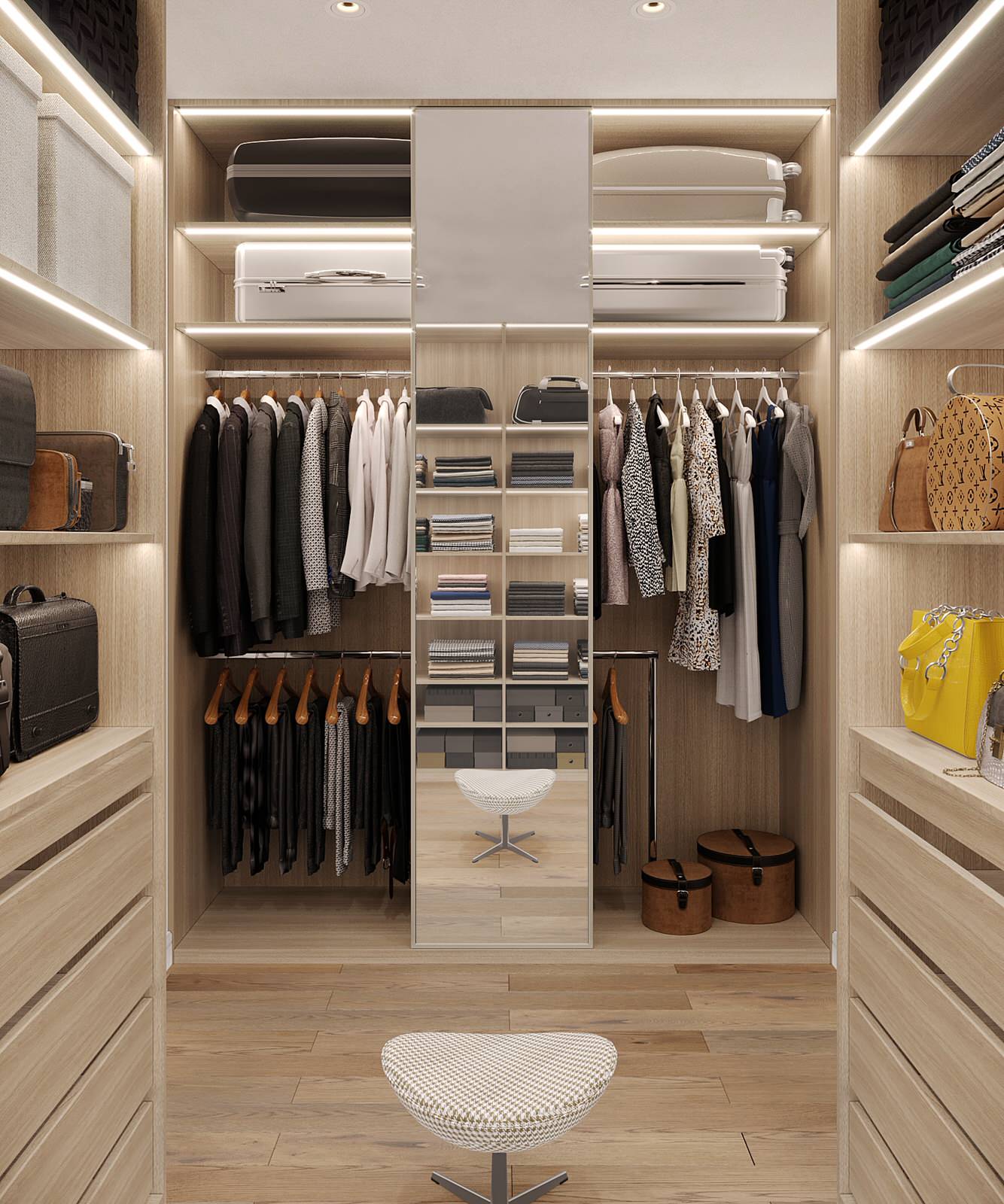 СВЕТЛЫЙ ИНТЕРЬЕР В ЖК ДОНСКОЙ ОЛИМП