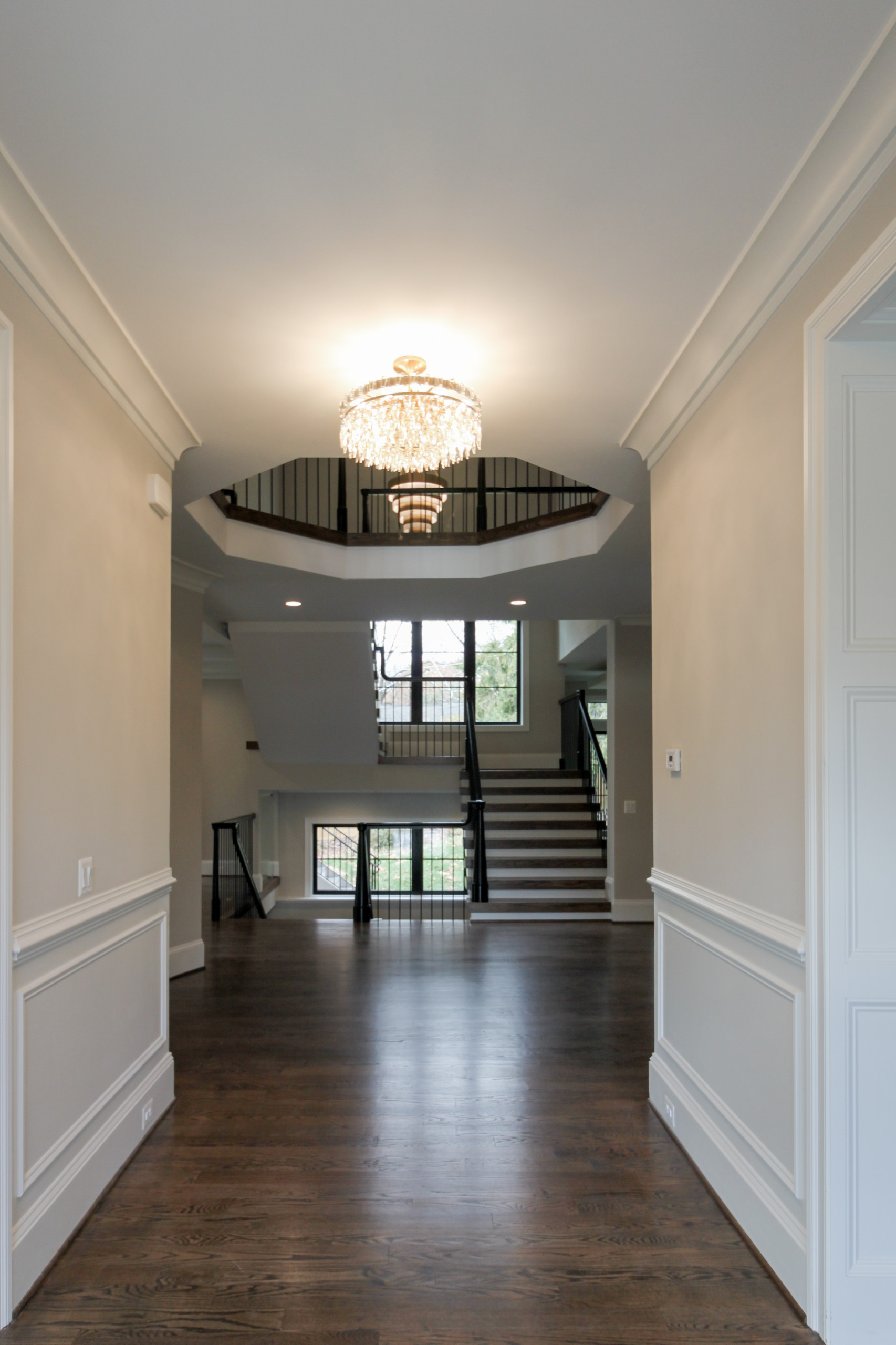 89_Eclectic and Edgy Staircase in French Contemporary Residence, McLean VA 2210