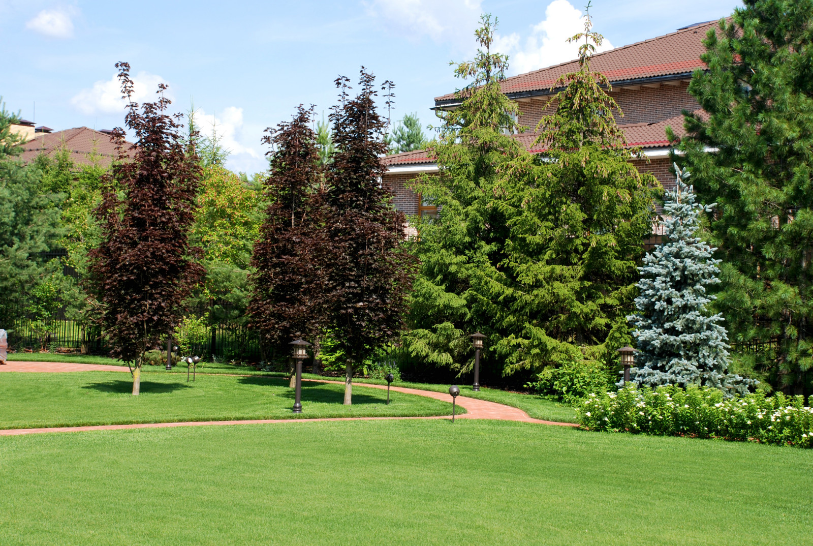 Сад в КП "Миллениум Парк"