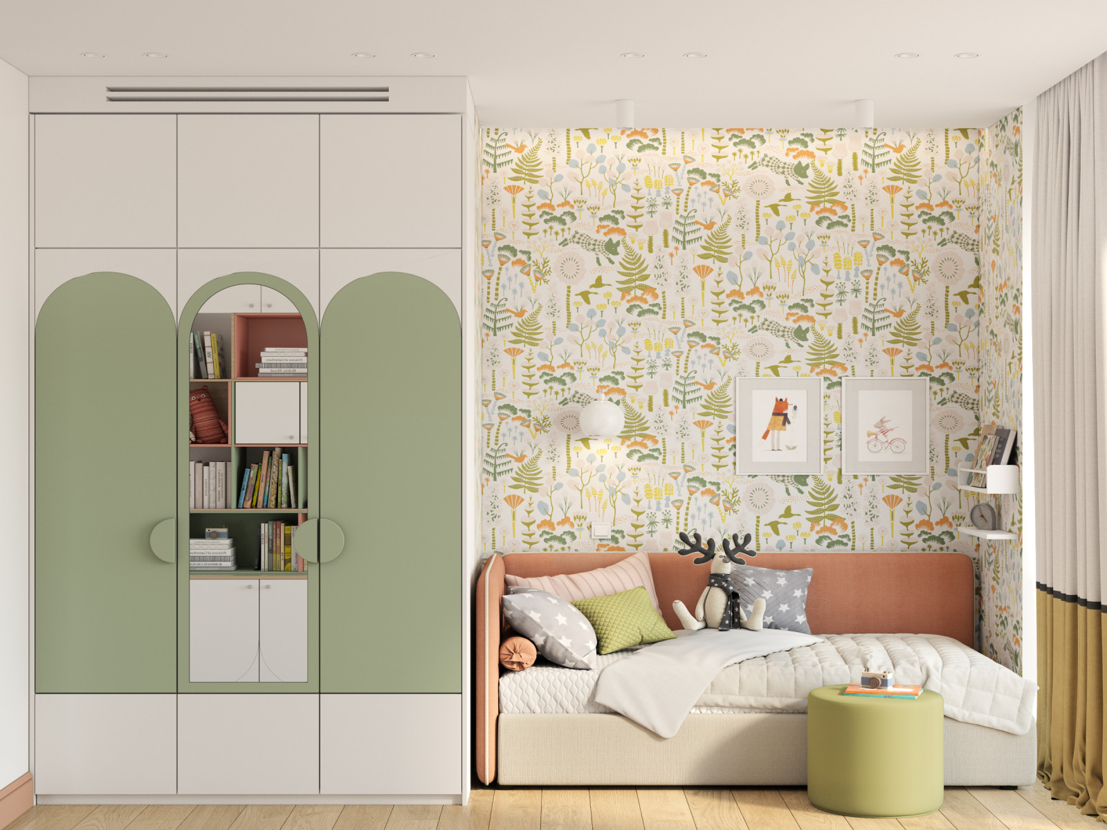 Дизайн интерьера четырехкомнатной квартиры в г. Москва