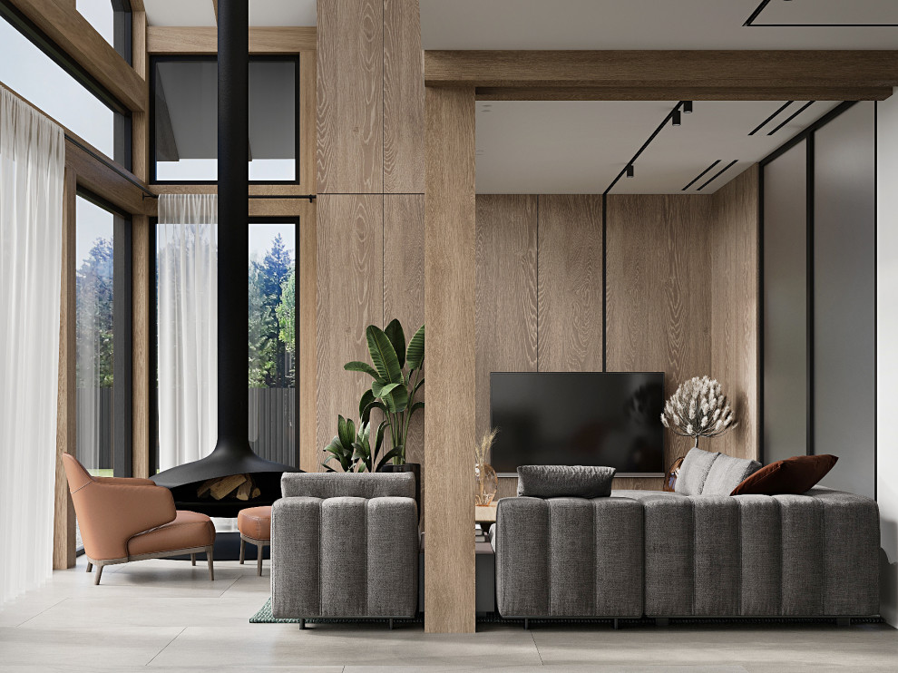 Проект дома Фахверк Домогацкого