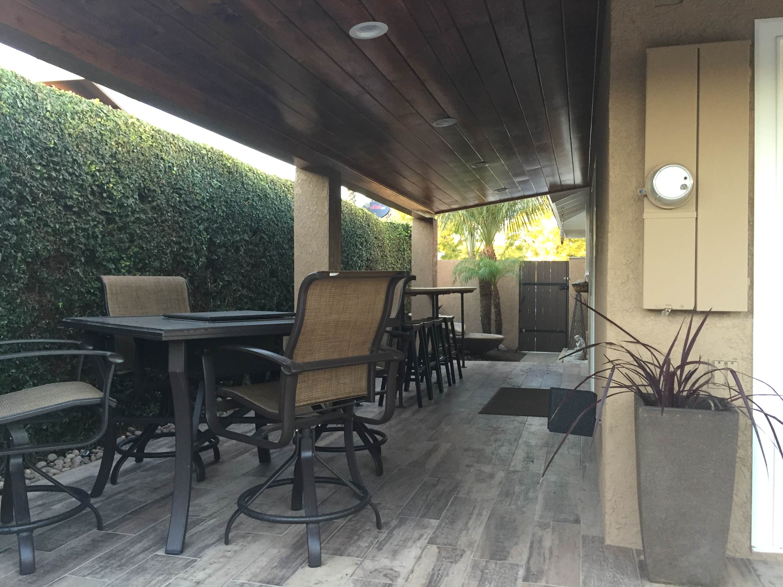Outdoor Living Space - Culbertson Home