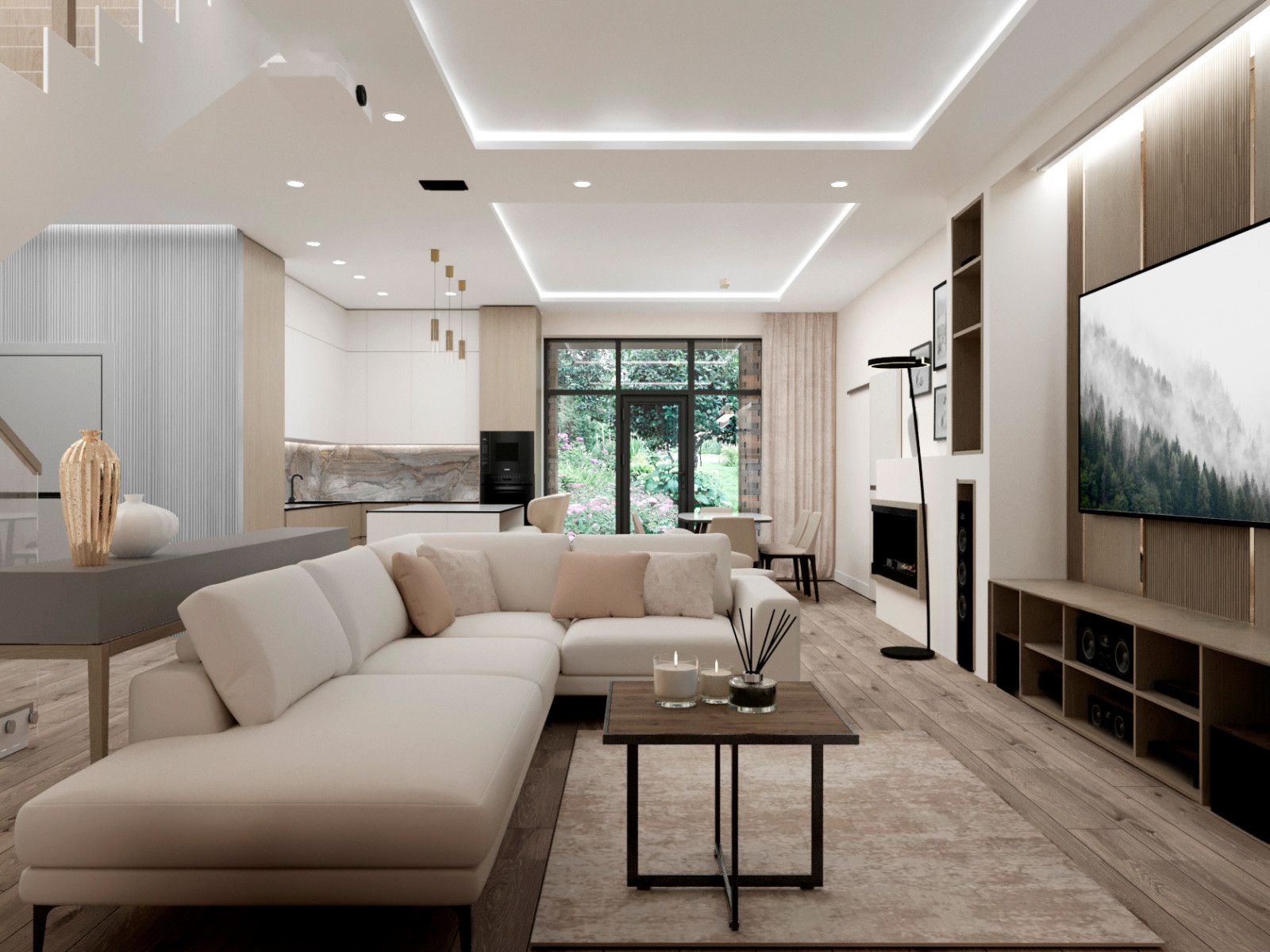 Дизайн загородного дома в современном стиле