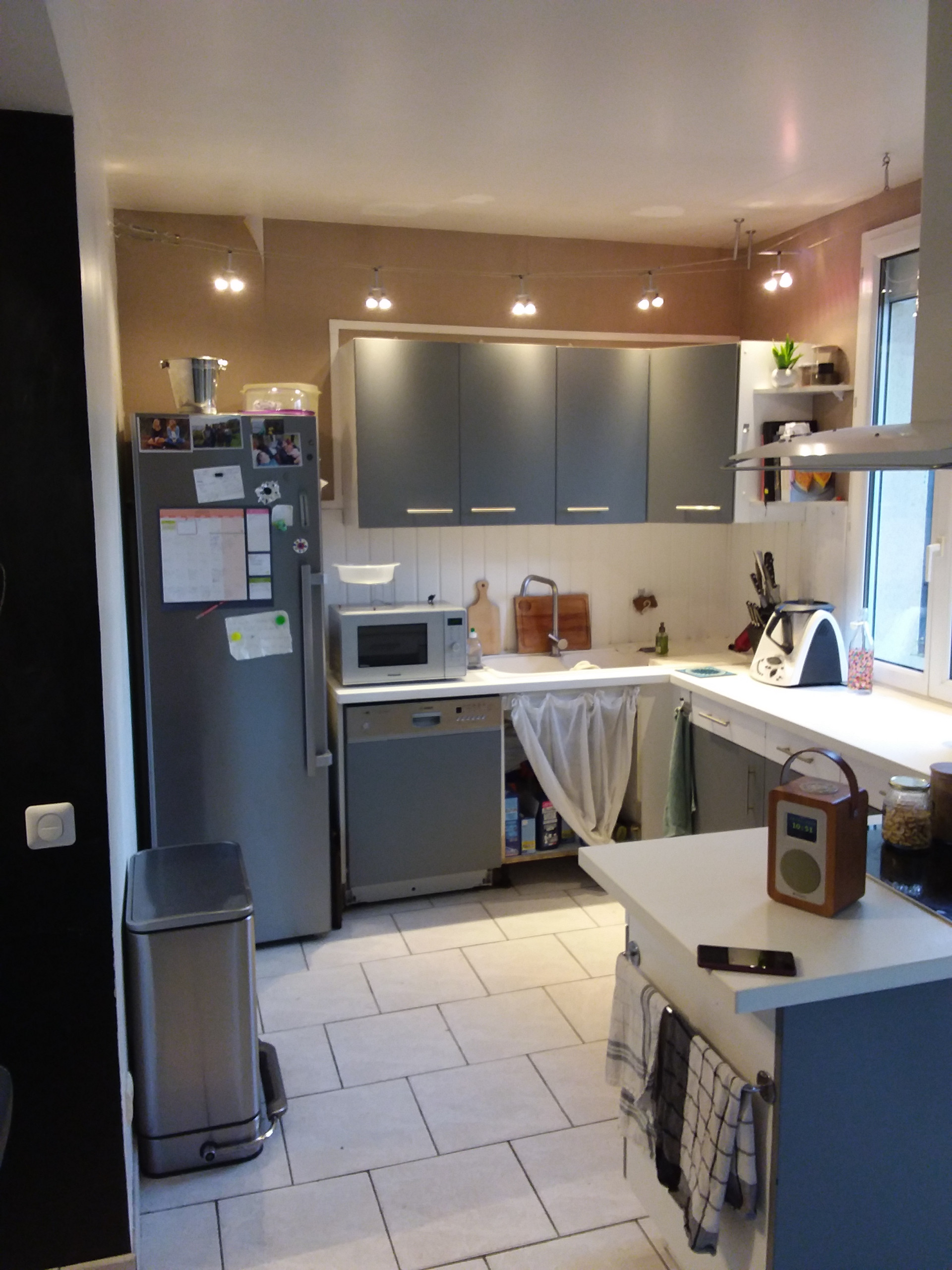 Rénovation, aménagement et décoration du rez-de-chaussée d'une maison de ville