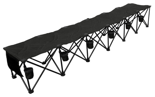 Goteam Multi Seat Portable Folding Team Bench Contemporary