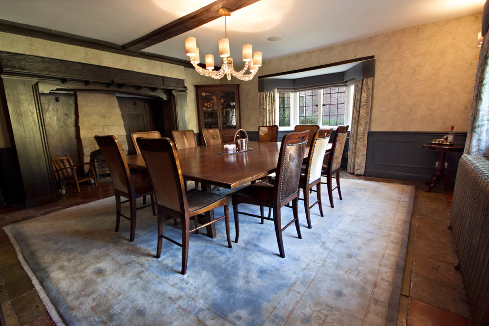 Traditional Dining Room for Country Manor House- Hertfordshire