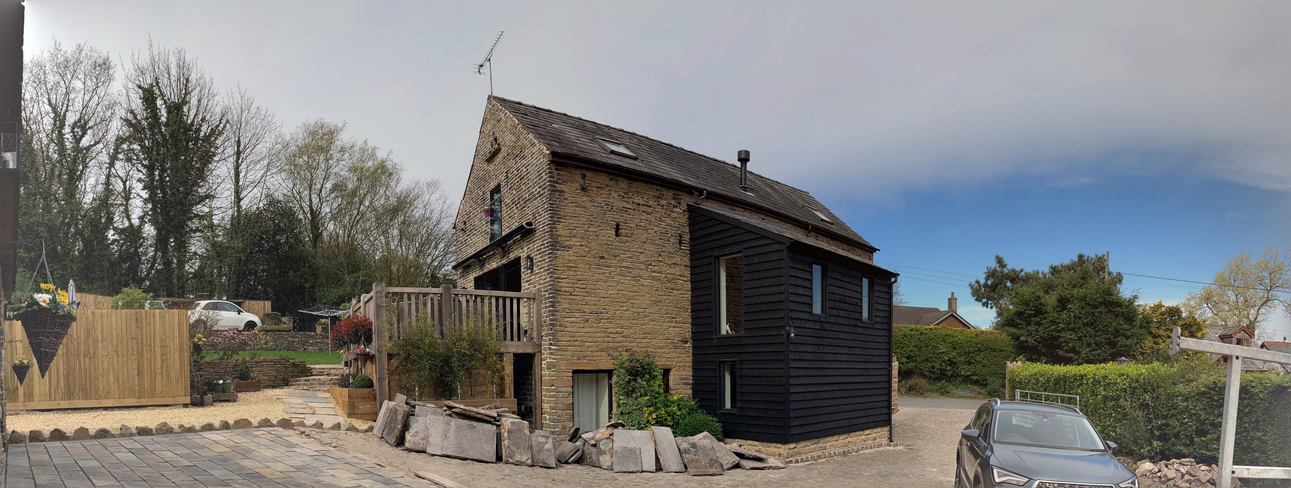 Barn Conversion and side extension
