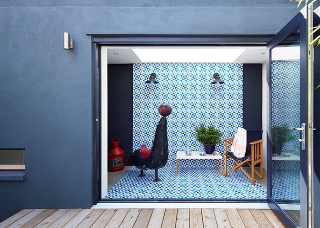 Fassett Square midcentury-garden