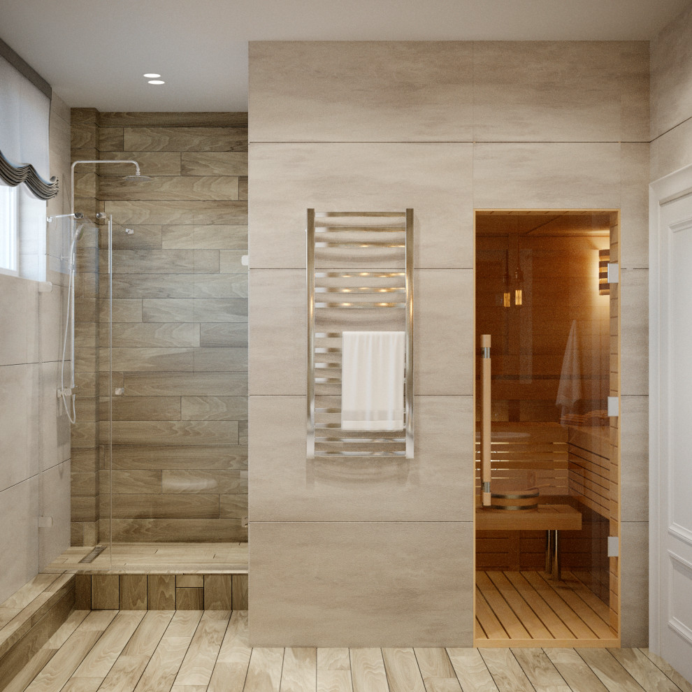 Санузел с сауной