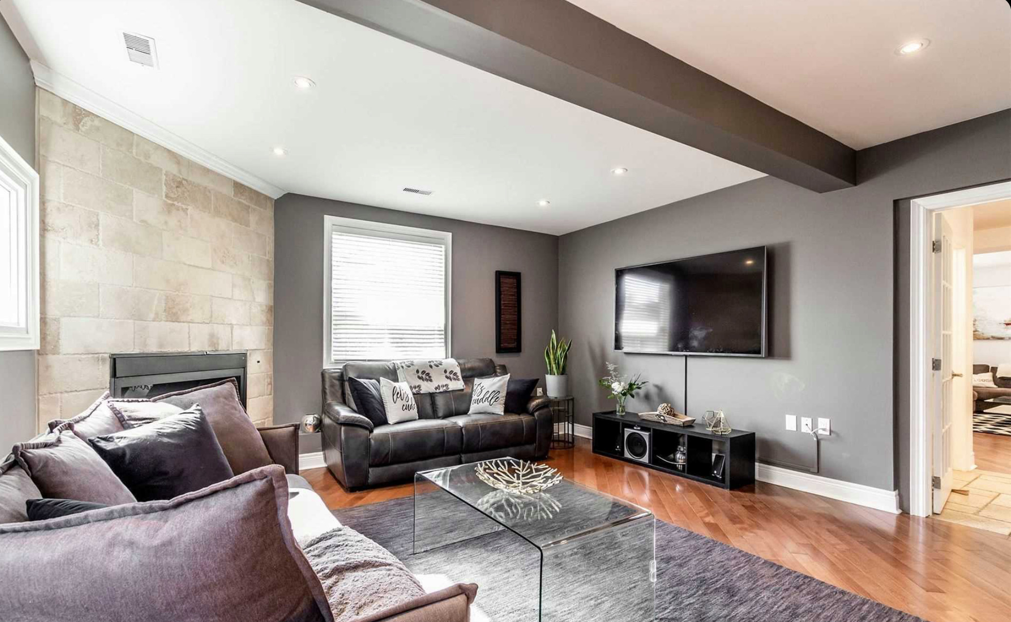 Family room conversion