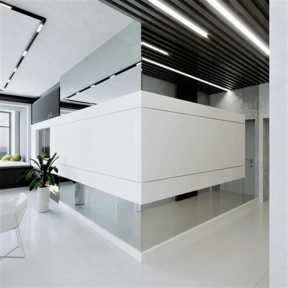 Концепция интерьера пентхауса