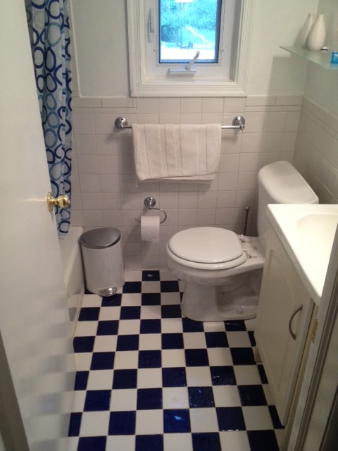 5x7 bathroom space total renovation.