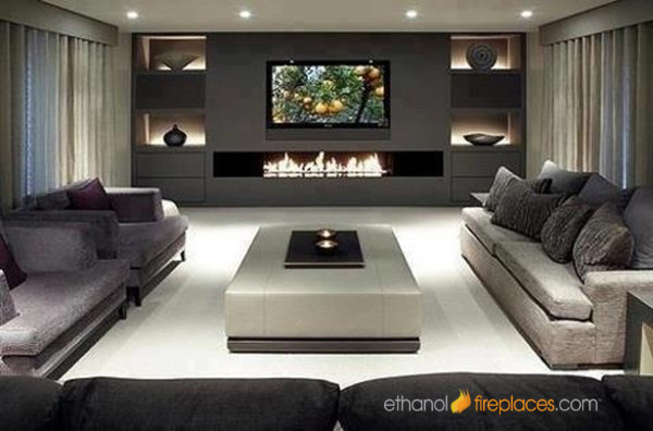 Ethanol Burner Insert Fireplaces