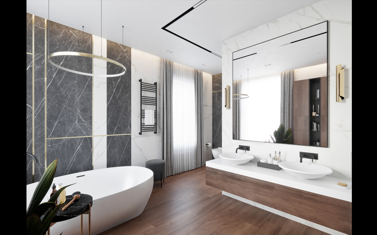 Проект загородного дома в современном стиле