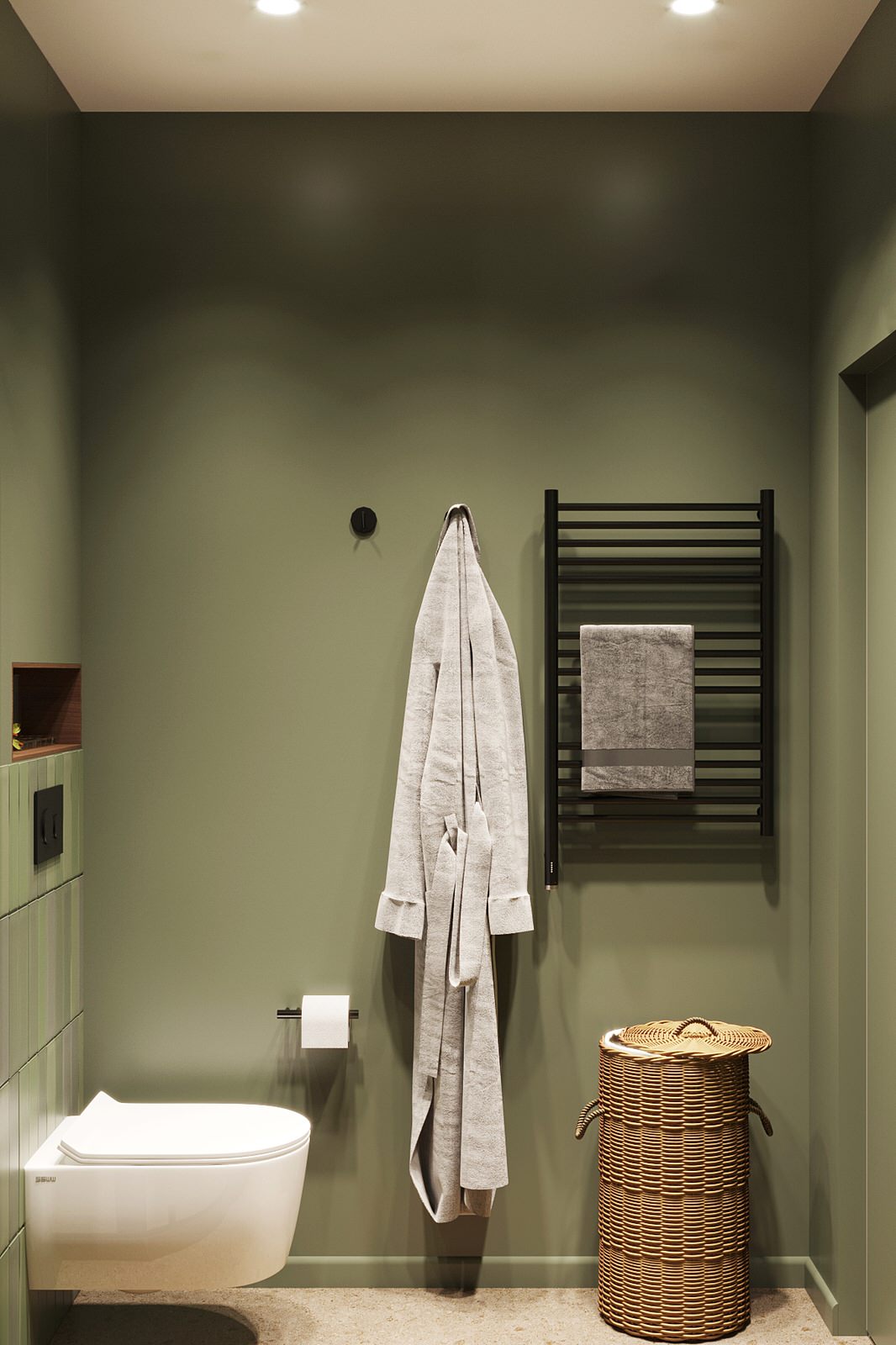 Современная мастер-спальня