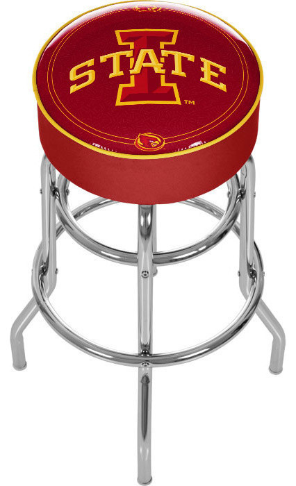 Iowa State University Padded Bar Stool